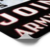 Unser Ehrenposter für Vintages Recruiting erhalten Poster (Ecke)