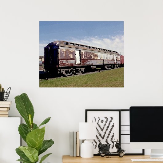 Unser Eisenbahnerbe Poster (Heimbüro)