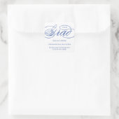 UNSER ELEGANTES SKRIPT GRAD | DANK IHNEN STICKER (Tasche)