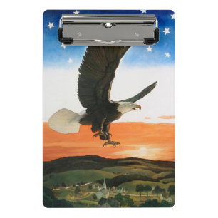 Unser Emblem von Newell Convers Wyeth Mini Klemmbrett