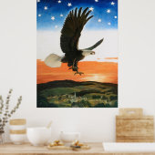 Unser Emblem von Newell Convers Wyeth Poster (Küche)