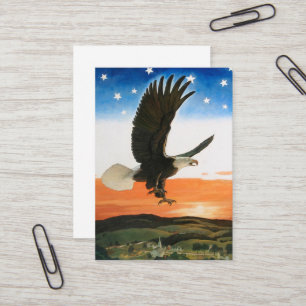 Unser Emblem von Newell Convers Wyeth Visitenkarte