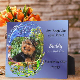 Unser Engel verfügt über vier Landschaftliche Pfad Fotoplatte