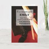 Unser Enkeltochter-Abschluss Karte (Vorderseite)