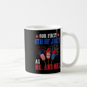 Unser erster 4. Juli als Herr Patriot Couple Hus Kaffeetasse