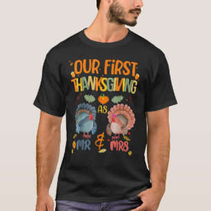Unser erster Erntedank, Herr und Frau Couple, Verh T-Shirt