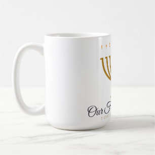 Unser erster Menora zusammen Hanukkah-Paar-Tasse Kaffeetasse