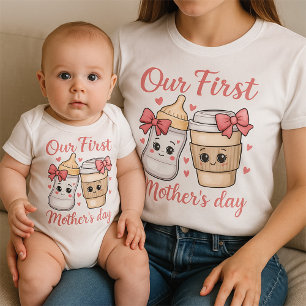 Unser erster Muttertag Baby Strampler