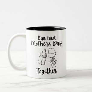 Unser erster Muttertag gemeinsam Tasse