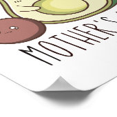 Unser Erster Muttertag lustig Poster (Ecke)