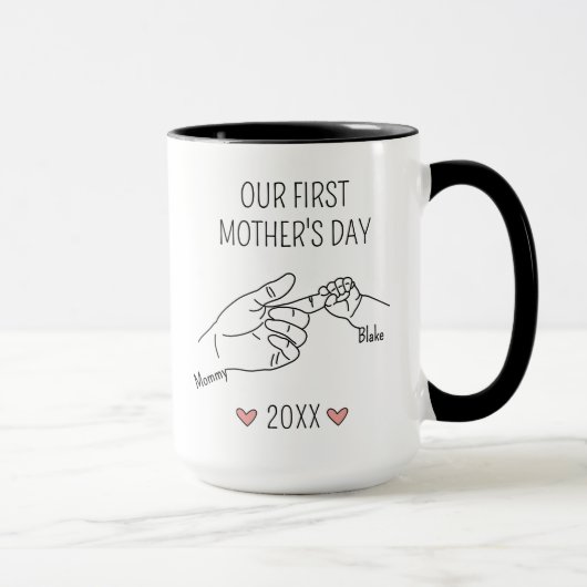 Unser erster Muttertag Tasse (Rechts)