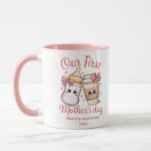 Unser erster Muttertag Tasse (Links)