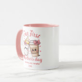 Unser erster Muttertag Tasse (Vorderseite Links)