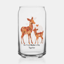 Unser erster Muttertag zusammen – Floral Deer Drin