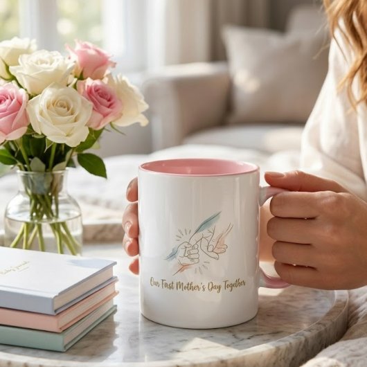 Unser erster Muttertag zusammen Kaffeetasse - Mini