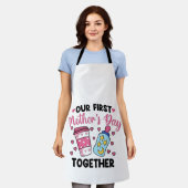 Unser erster Muttertag zusammen Paare heiraten Schürze (Getragen)
