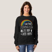 Unser erster St Patricks Day Mr. Matching Couple M Sweatshirt (Vorne ganz)