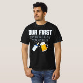 Unser erster Tag des Vaters 👨 ❤️ T-Shirt (Vorne ganz)