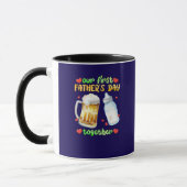 Unser erster Tag des Vaters zusammen Tasse (Links)