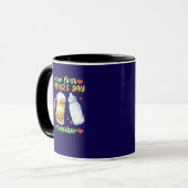 Unser erster Tag des Vaters zusammen Tasse (Vorderseite Links)