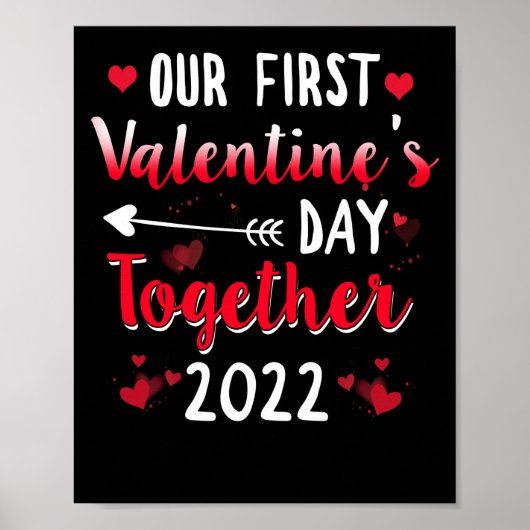 Unser erster Valentinstag 2022 Poster (Vorne)