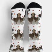 Unser Erster Valentinstag als Foto Socken (Oben)