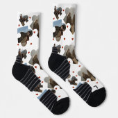 Unser Erster Valentinstag als Foto Socken (Rechts)