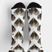 Unser Erster Valentinstag als Foto Socken (Oben)