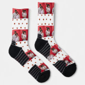 Unser Erster Valentinstag als Foto Socken (Rechts)