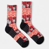 Unser Erster Valentinstag als Foto Socken (Rechts)