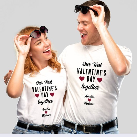 Unser erster Valentinstag gemeinsam T-Shirt