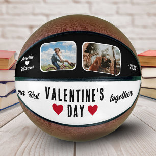 Unser erster Valentinstag zusammen 2 Fotos Basketball