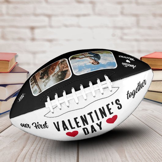 Unser erster Valentinstag zusammen 2 Fotos Football