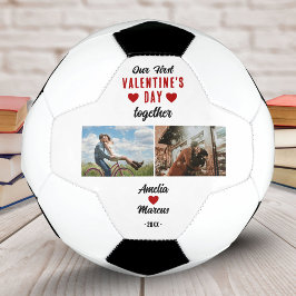 Unser erster Valentinstag zusammen 2 Fotos Fußball