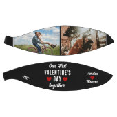 Unser erster Valentinstag zusammen 2 Fotos Schwarz Basketball (Panele)