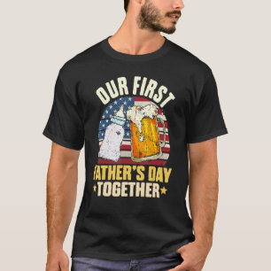 Unser erster Vatertag gemeinsam 2022 Beste erste F T-Shirt