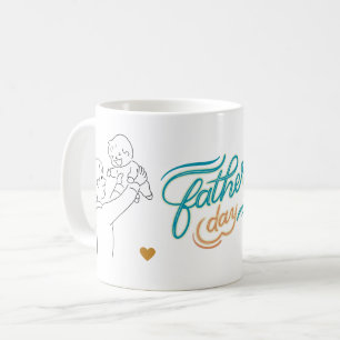 Unser erster Vatertag gemeinsam - Tasse für Vater