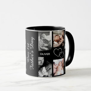 Unser erster Vatertag ist individuell Tasse
