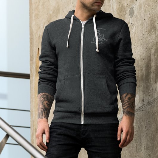 Unser erster Vatertag | Line Art Hoodie