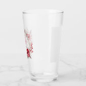 Unser erster Verlobter Weihnachtskranz Glas (Links)