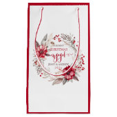 Unser erster Verlobter Weihnachtskranz Kleine Geschenktüte (Vorderseite)