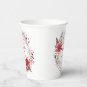 Unser erster Verlobter Weihnachtskranz Pappbecher (Rechts)