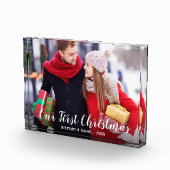 Unser erster Weihnachtsbaum mit Foto W (Rechts)