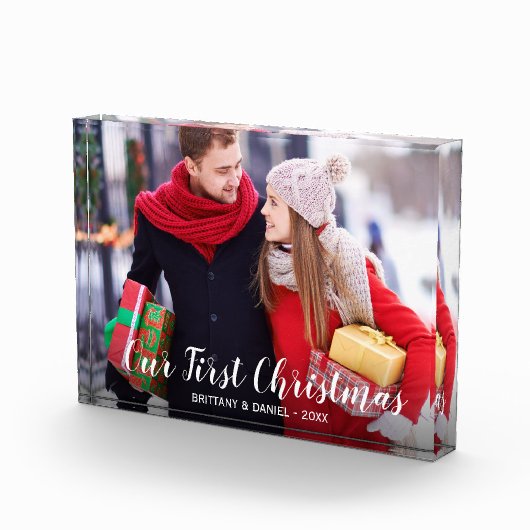 Unser erster Weihnachtsbaum mit Foto W (Rechts)