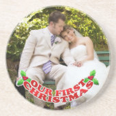 Unser erster Weihnachtscoupel-Untersetzer Untersetzer (Vorne)