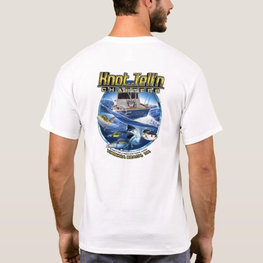 Unser Erstes Boot 2001 Logo T-Shirt (Rückseite)