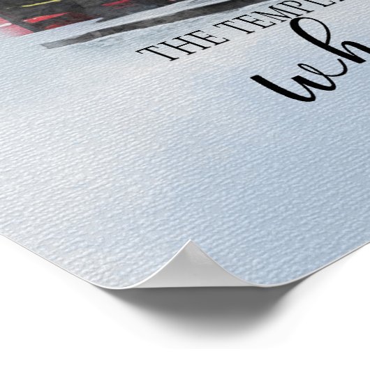 Unser erstes Date, benutzerdefiniertes erstes Datu Poster (Ecke)