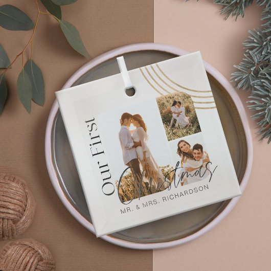 Unser erstes geometrisches Foto der Neuzeit Ornament Aus Glas