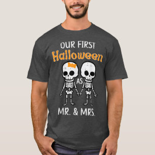 Unser erstes Halloween Mr. Matching Couples Engage T-Shirt