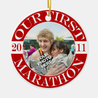 Unser erstes Marathon - 2011 Keramikornament